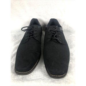 Perry Ellis  Men's Shoes Portfolio Ultra Foam Black Dress Shoes Sz 13